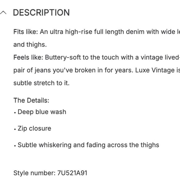 7 for All Mankind High Rise Jo Jeans - Picture 2 of 8